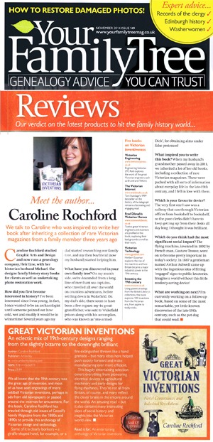 Your Family Tree Magazine Caroline Rochford